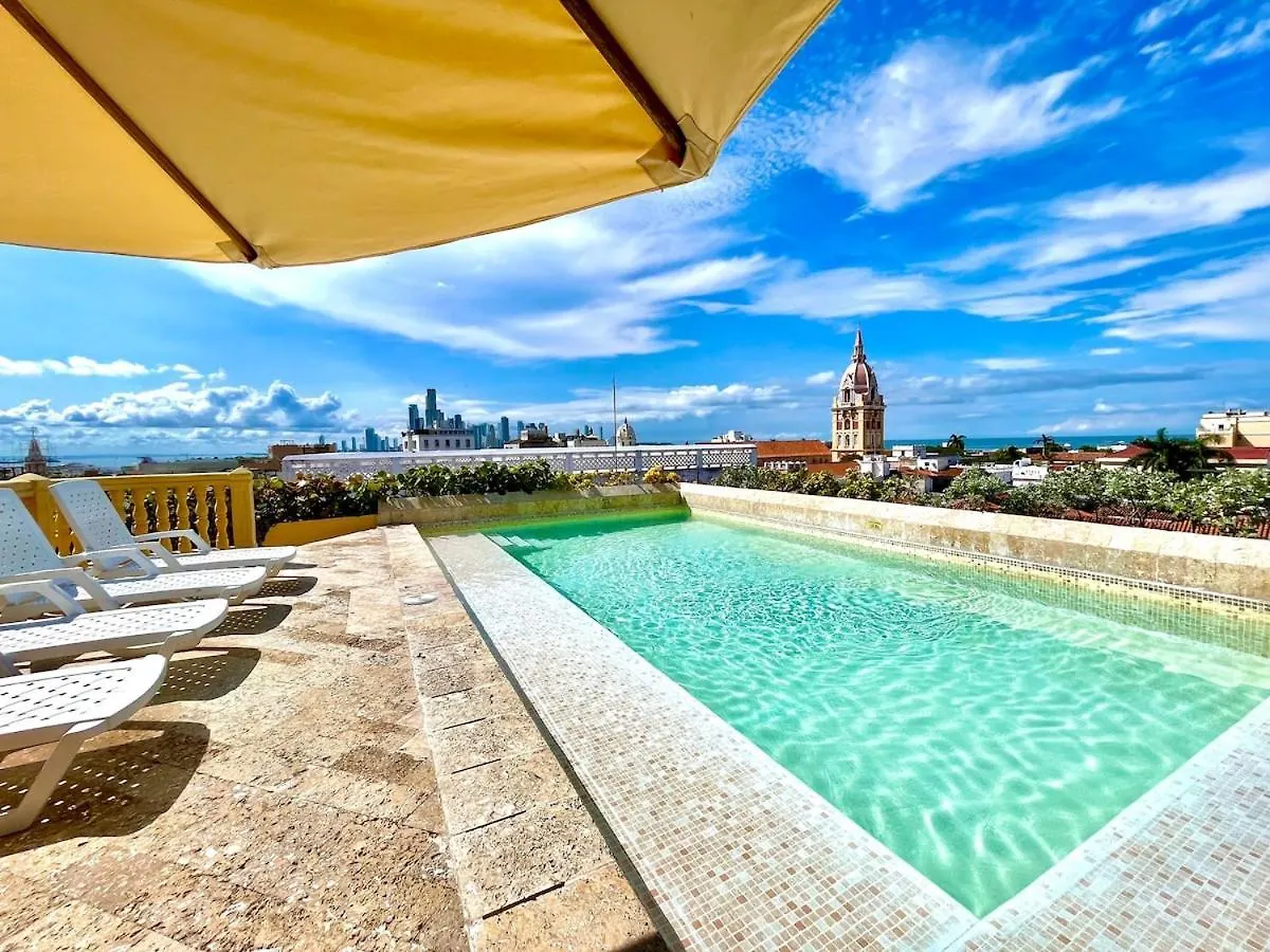 Walled City 2 Private Patios, Rooftop With Pool Cartagena